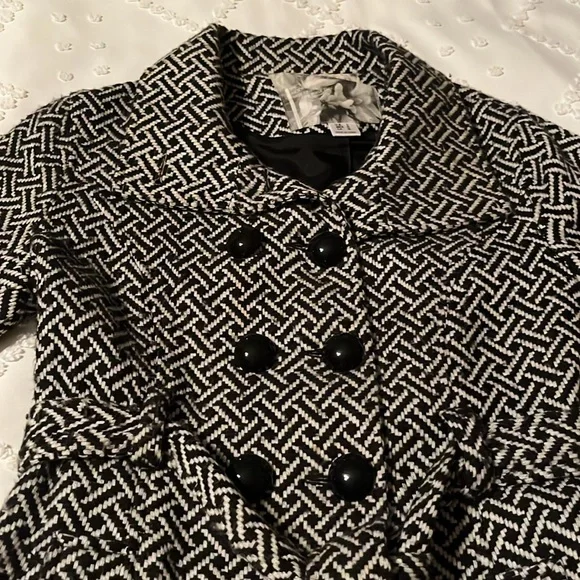 Mac & Jac double breasted herringbone jacket - Picture 3 of 9